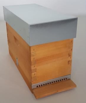 Kompletter Ablegerkasten mit 5 Rähmchen Langstroth